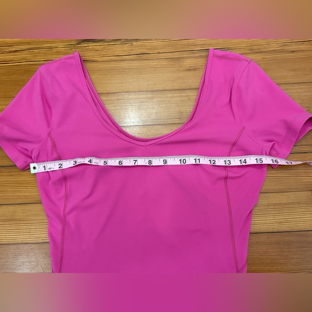 Lululemon Align T-Shirt Sonic Pink - Picture 3 of 6